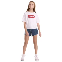 A-line Denim Short 7-16y