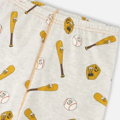 Baseballs Pajama Set 2-6