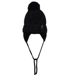 Black Knit Beanie 2-6