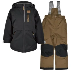 Black Two-Piece Snowsuit 2-6 years