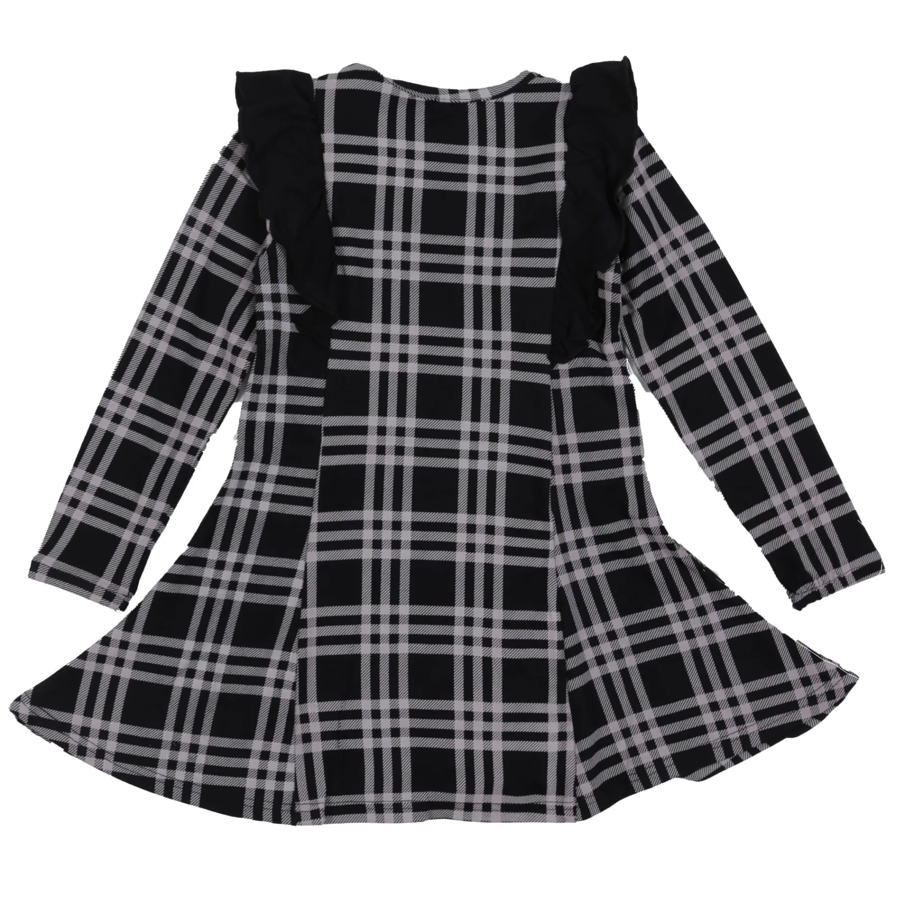 Bow Plaid Dress 2-12