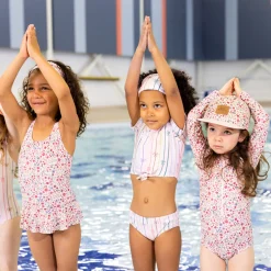 Bows Uv 2pc Swimsuit 3-14