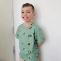 Camping Aop T-shirt 2-10y