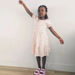 Cherries Flowers Dress 7-14