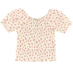 Cherries Flowers Top 7-14