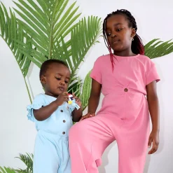 Cherries Rib Jumpsuit 7-14