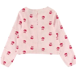 Cherries Vichy Blouse 7-14y