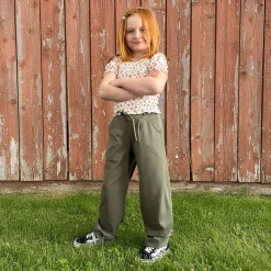 Cherries Wide Pants 7-14y