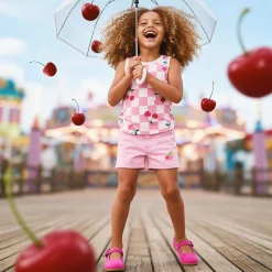 Cherry Check Tank Top 7-10