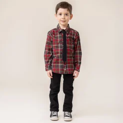 Chic Plaid Shirt 2-12