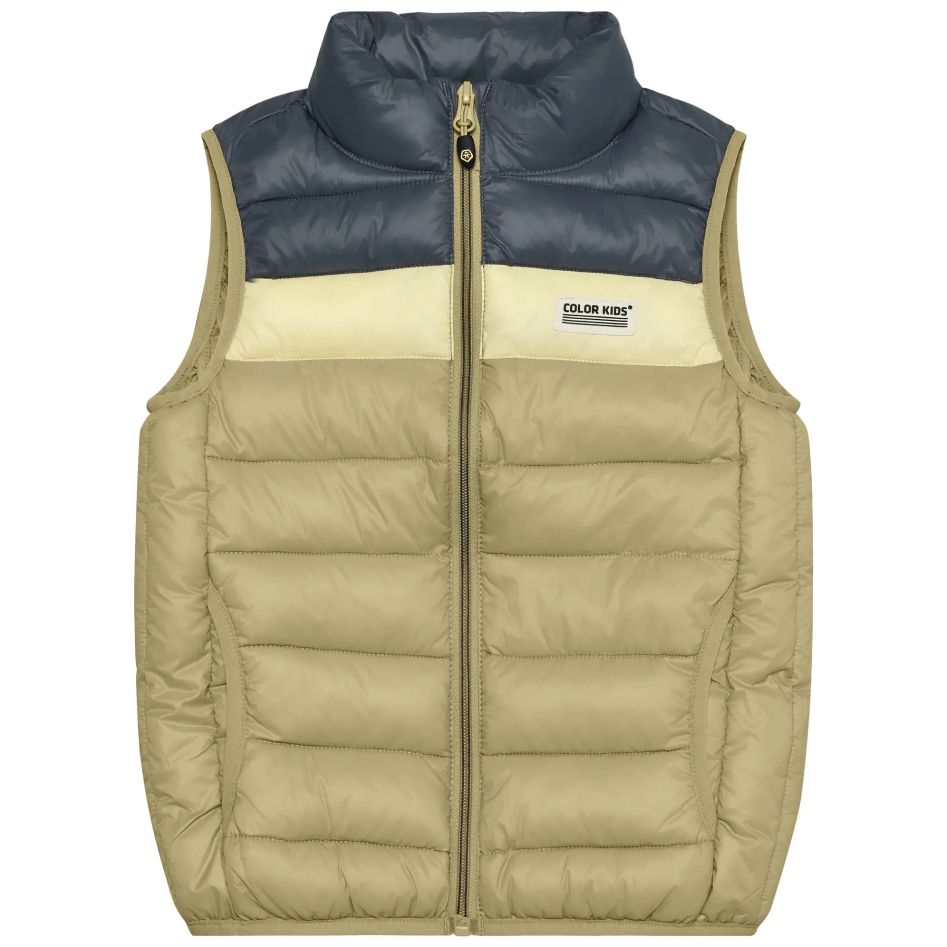 Colorblock Quilted Vest 4-8