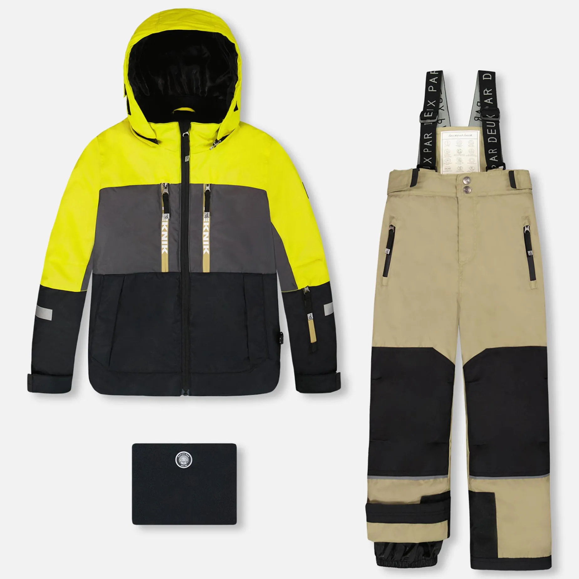 Colorblock Teknik Snowsuits4-8