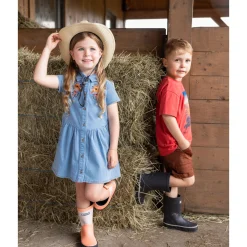 Cowgirl Denim Dress 2-12