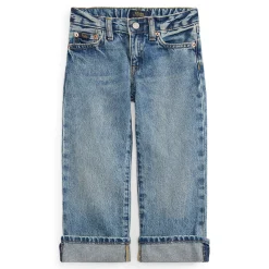 Cropped Wide Leg Jeans 2-6x