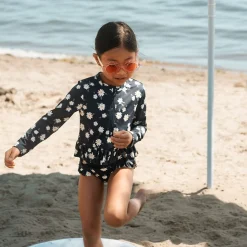 Daisies 2 Piece Long Sleeve Swimsuit 2-5y