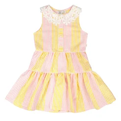 Daisies Stripe Dress 3-6