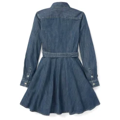 Denim Shirt Dress 2-6x