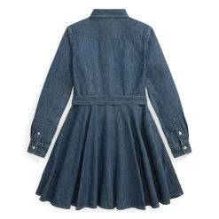 Denim Shirt Dress 7-16y