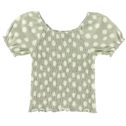 Dreamer Printed Sage Top 7-14y