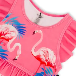 Flamingo Two Piecess Swimsuit 2-6y