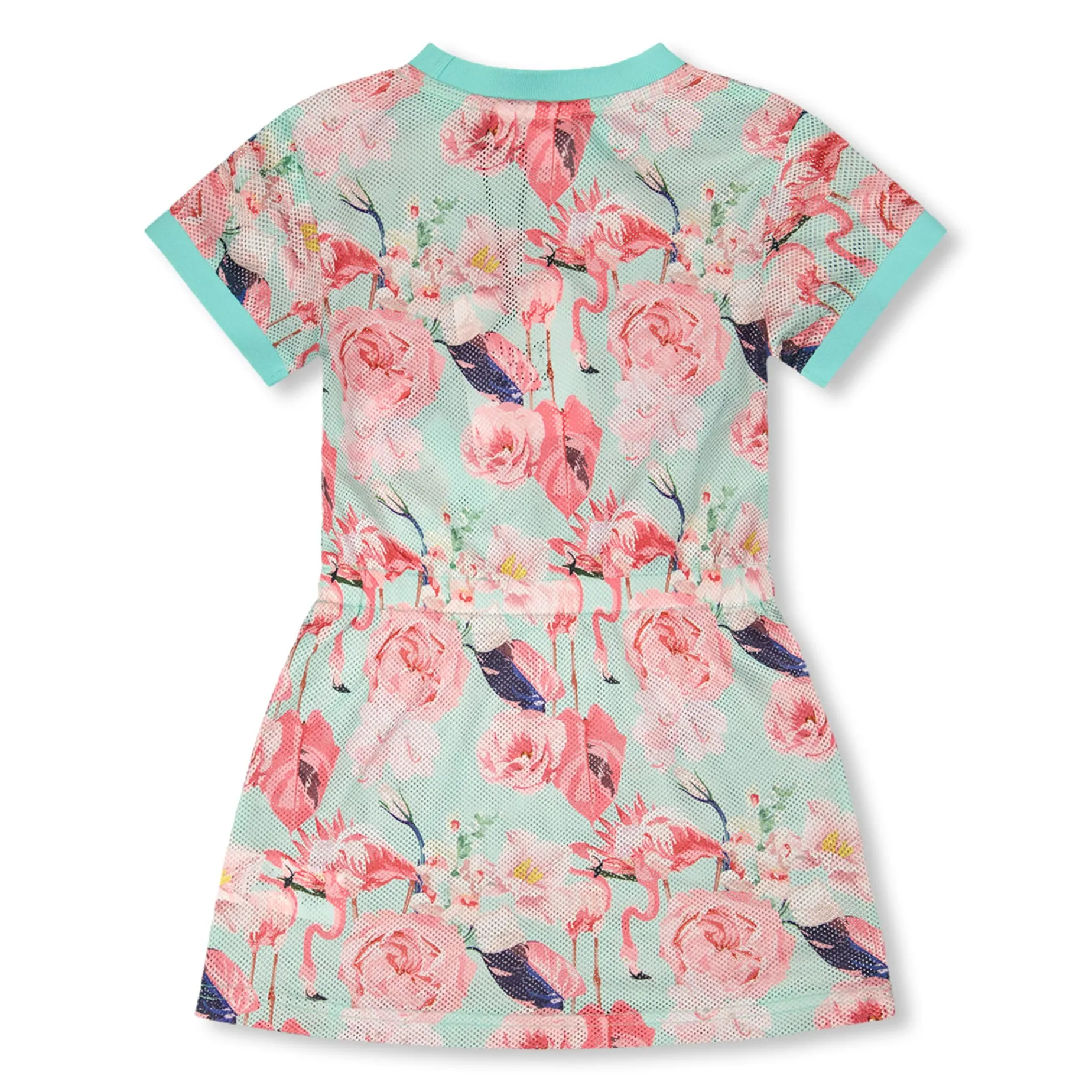 Flamingos Beach Dress 2-6