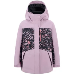 Floral Block Parka 8-16y