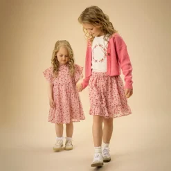 Flower Dobby Skirt 2-14