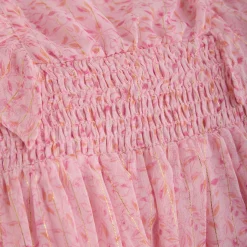 Flower Lurex Dress 7-14y