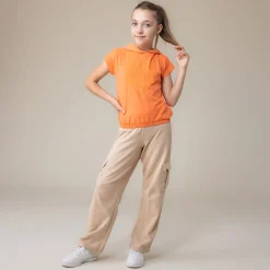 Flowers Hooded T-shirt 2-12