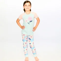 Flowers Pajama Set 2-6
