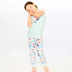 Flowers Pajama Set 7-10