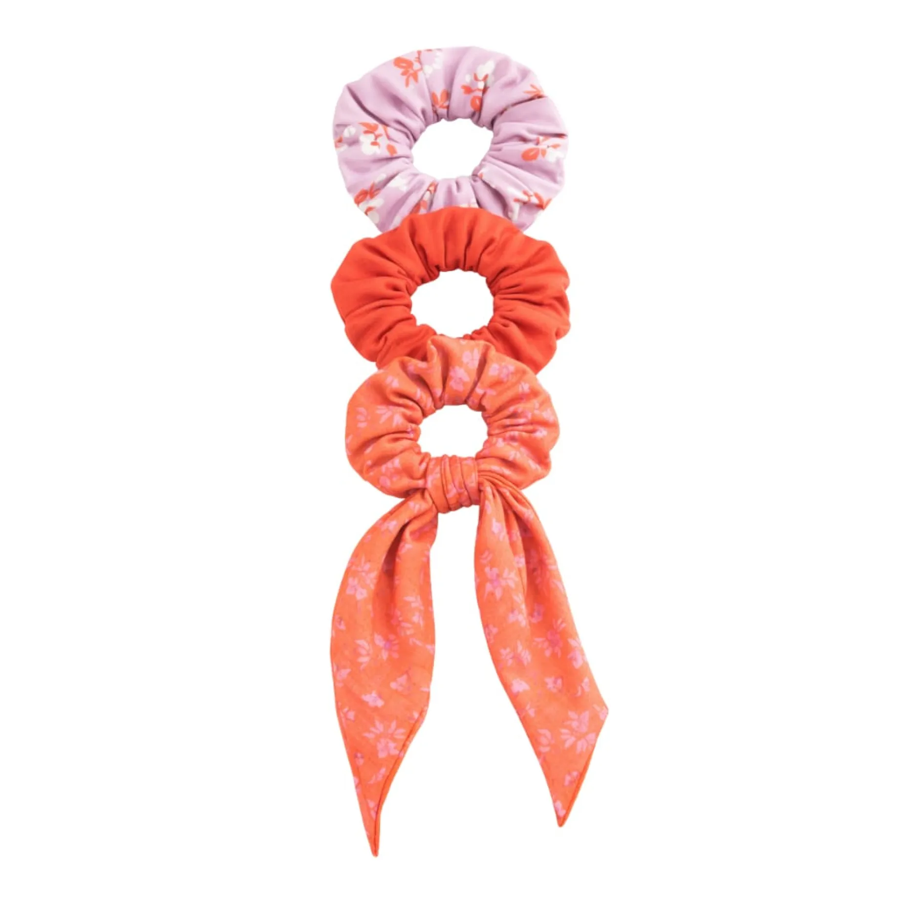 Flowers 3pk Scrunchies