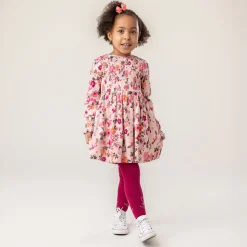 Flowers Printed Dress 2-12