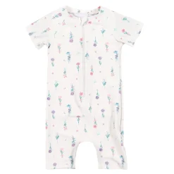 Flowers Uv Swimsuit 2-4