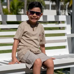 Grey Cargo Short 2-12y