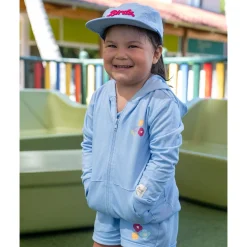 Heart Flower Hoodie 2-8y