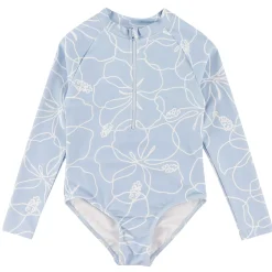 Hibiscus Long Sleeve Swimsuit 2-14y