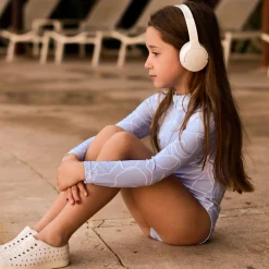 Hibiscus Long Sleeve Swimsuit 2-14y