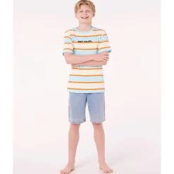 Island Stripe T-shirt 8-14y
