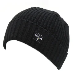 Leo Black Beanie 7-16y