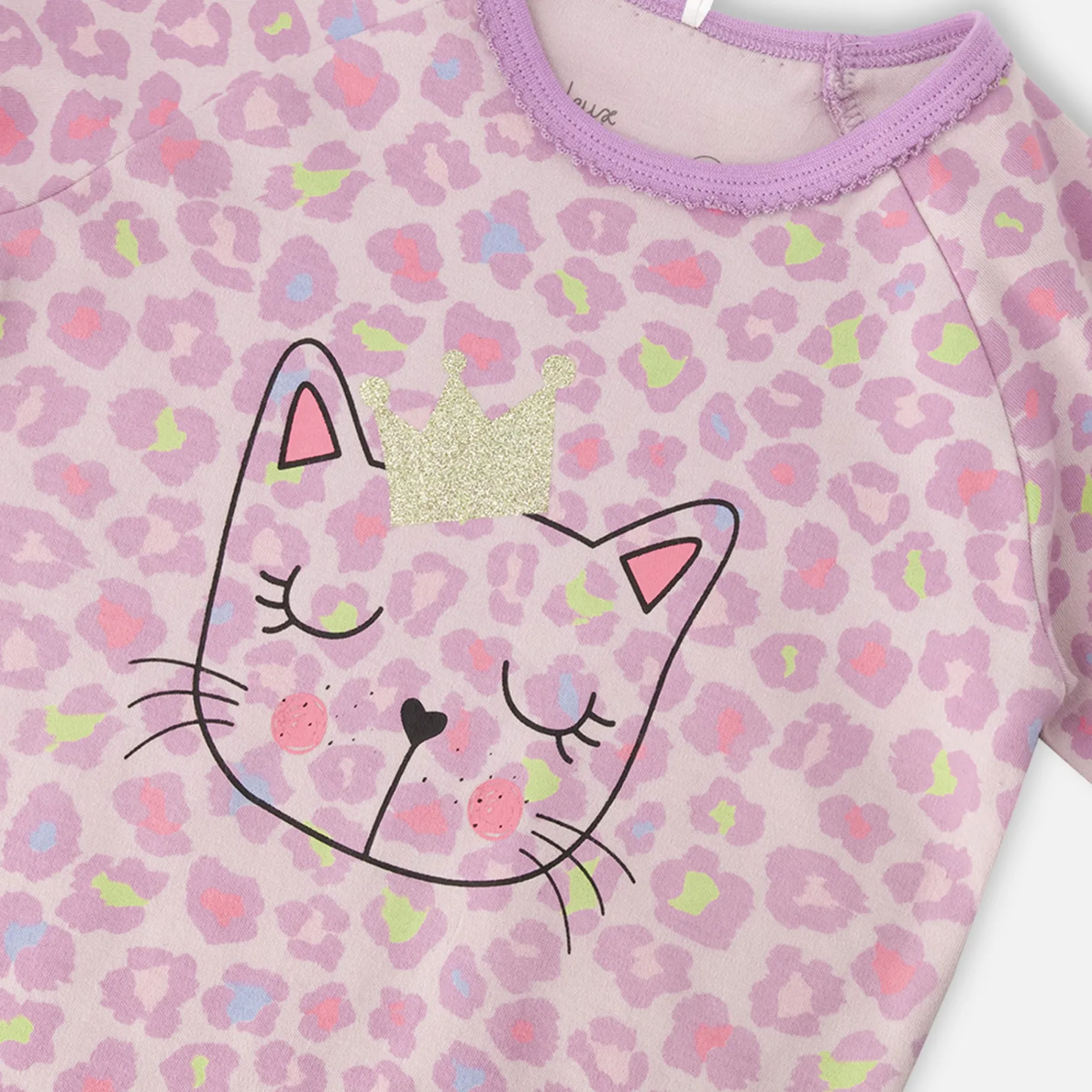 Leopard Pajama Set 2-6