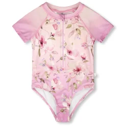 Lilac Flowers Swimsuit 2-6