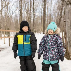 Lime Bloc Snowsuit 2-8