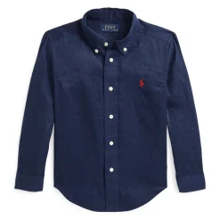 Linen Sport Shirt 2-7y