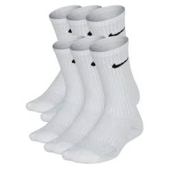 Nike Crew Socks (6) Sizes 7e-10e