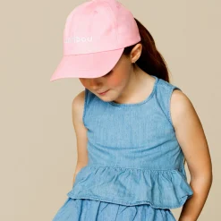 Pink Baseball Cap 2-12y
