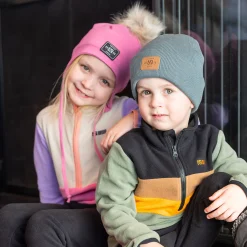 Pink Jersey Beanie 2-6