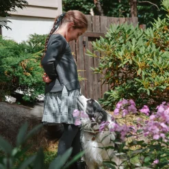 Plaid Combo Romance Dress 7-14y