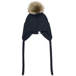 Pompom Knit Beanie 2-4y