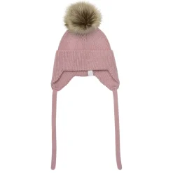 Pompom Knit Beanie 2-4y